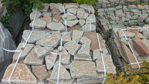 Гранитный плитняк галтованный для парковки купить в Лениногорске