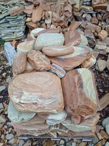 Златолит жёлтый, жёлто-зелёный глыбки и валуны для ланшафтного дизайна купить в Лениногорске