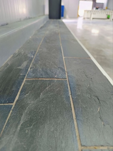 Плитка чёрная из натурального камня фасадная 30 см * 5 см, толщина 7 мм -30 мм купить в Лениногорске